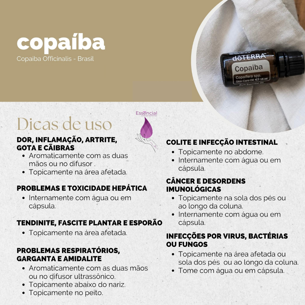 Copaiba Óleo Essencial Copaifera 2