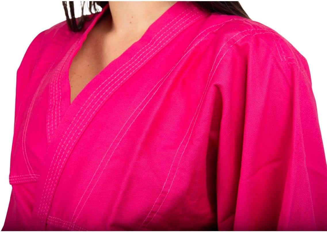 Kimono de Jiu-Jitsu Feminino Rosa 3
