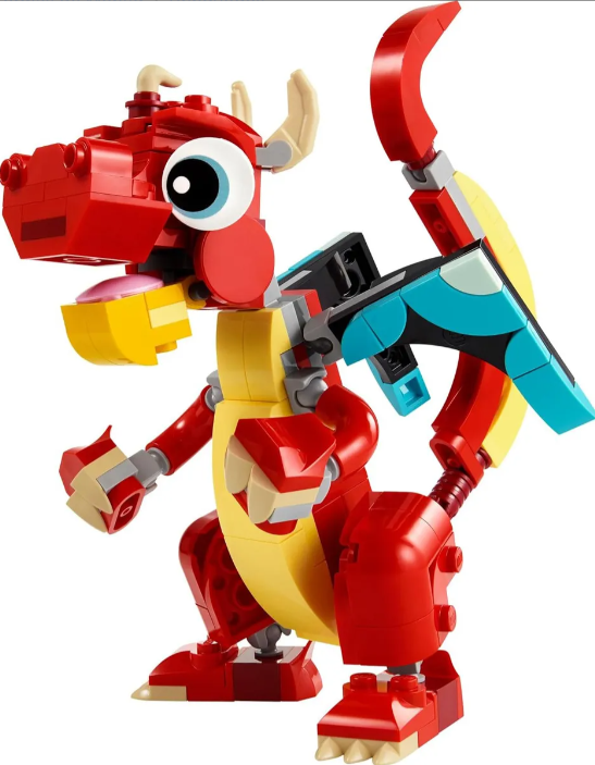 Creator 3 em 1 - Dragão Vermelho 2
