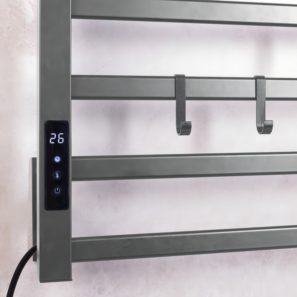 Toalheiro Elétrico Térmico Aquecido Fino Inox 5