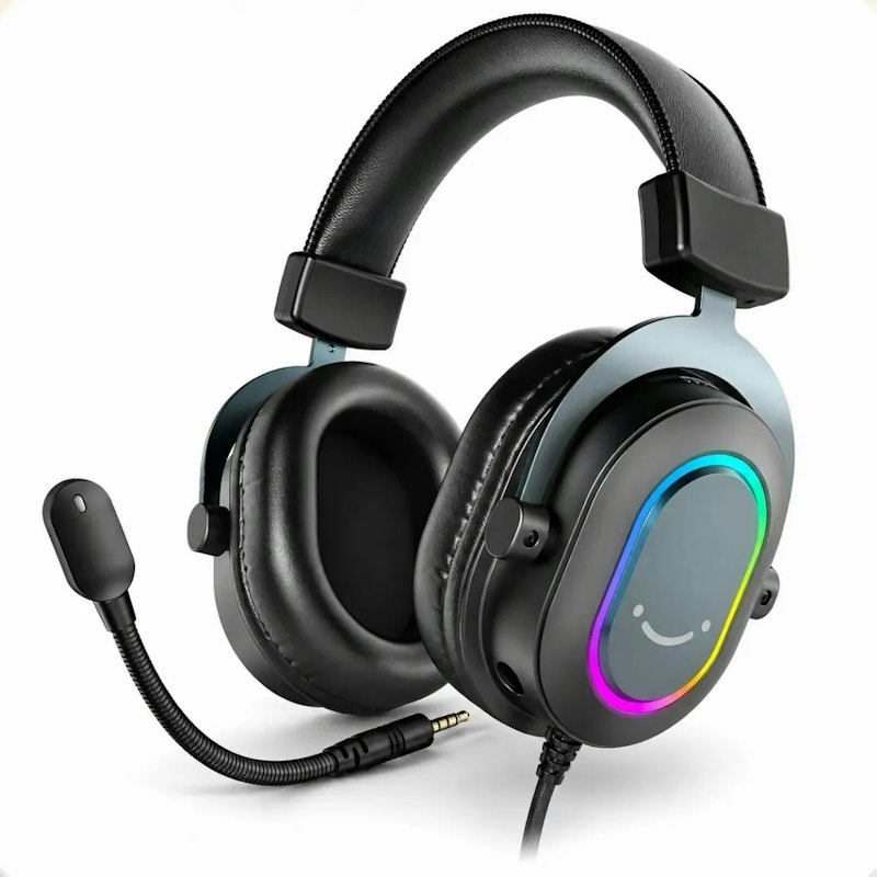 Headset com Fio USB AmpliGame H6 1