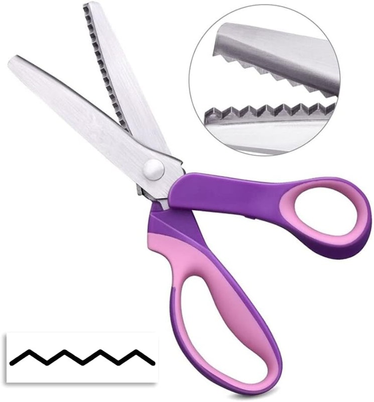 Tesoura Picotar Zig Zag Cabo Soft Premium Artesanato 4