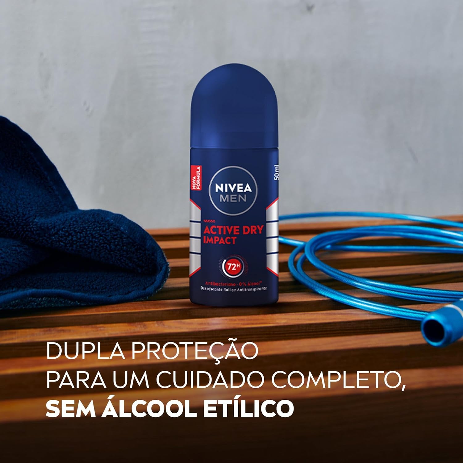Desodorante Antitranspirante Nivea Men Active Dry Impact 4