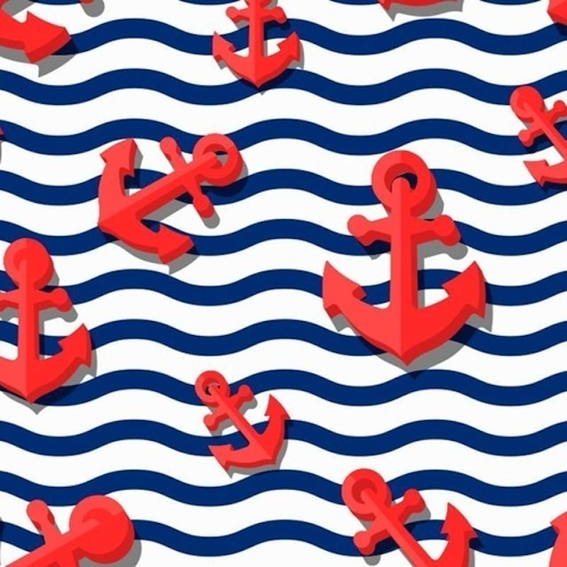 Papel de Parede 3D Infantil Marinheiro 1