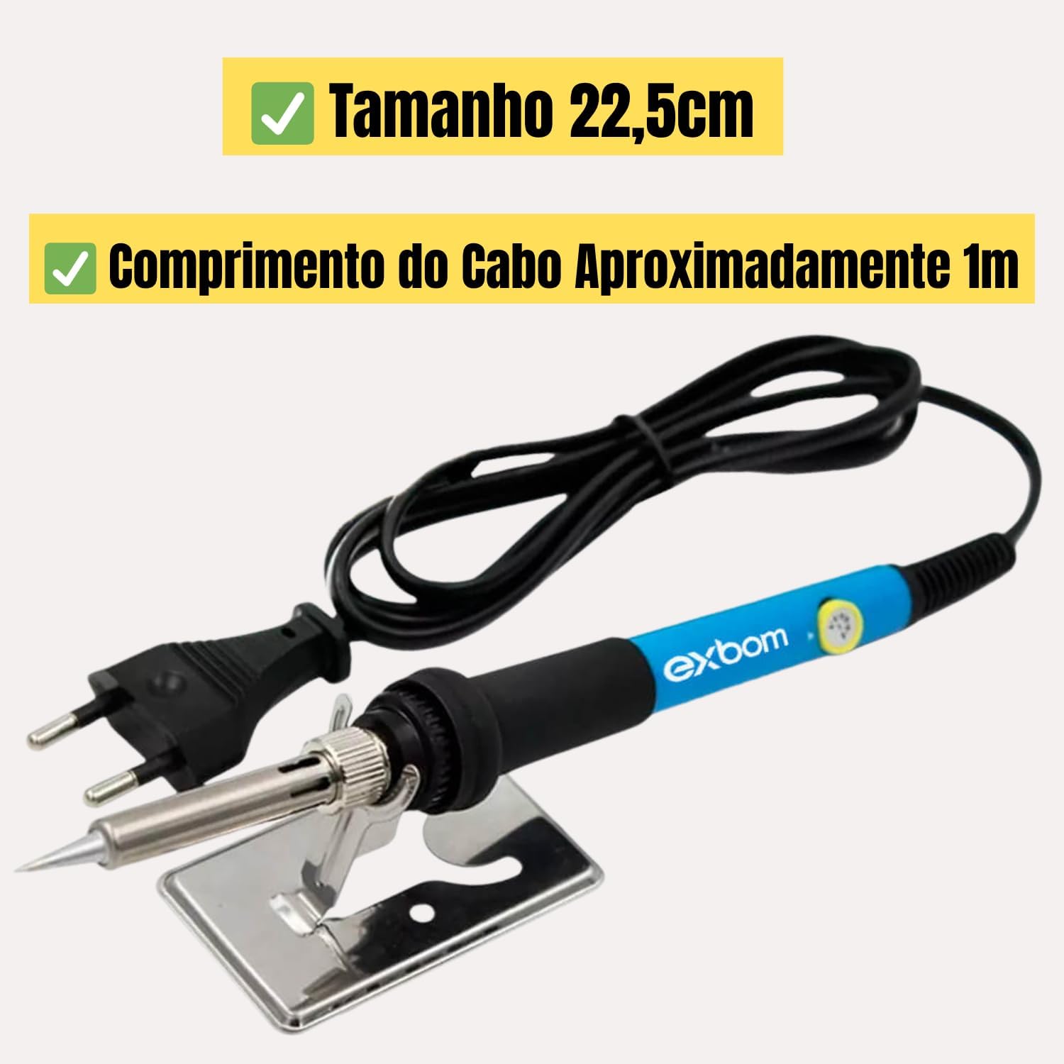 Ferro de Solda Ajustável 60 W (127 V) 3