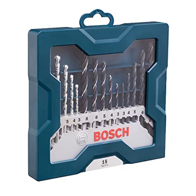 Jogo Brocas Alvenaria/Metal/Madeira Bosch Mini X-Line 15 Pçs 3
