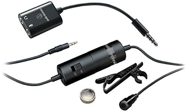 Microfone de Lapela Audio-Technica ATR3350xiS 1