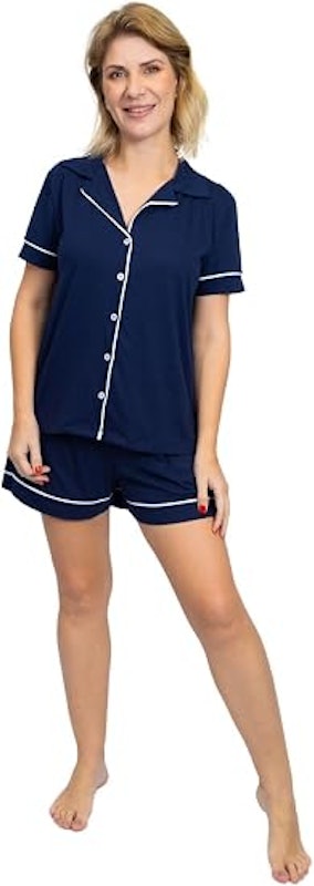 Pijama Feminino Curto Piante 1