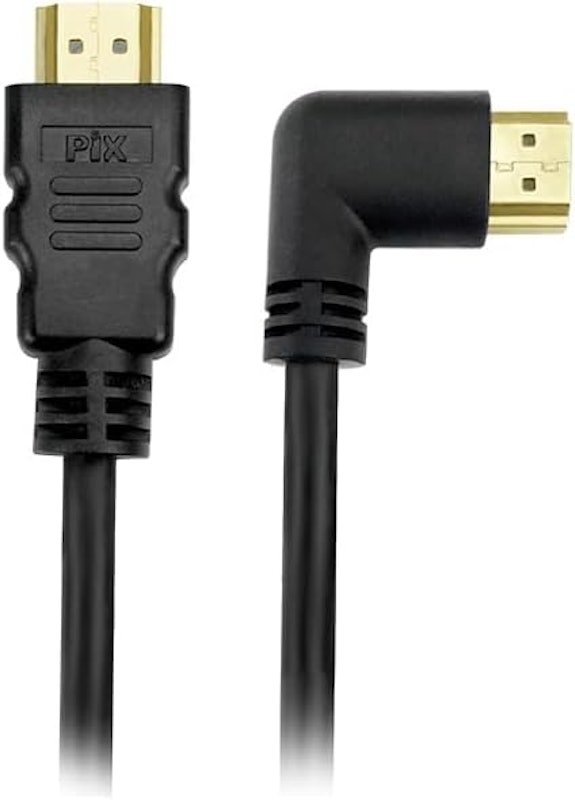 Cabo HDMI 2.0 4K 19 Pinos - Plug 90 Graus 2