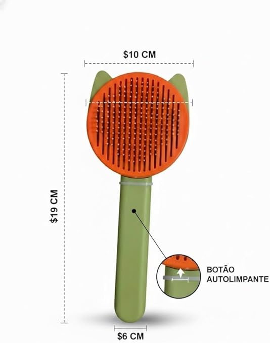 Escova Inteligente Removedora de Pelos 4