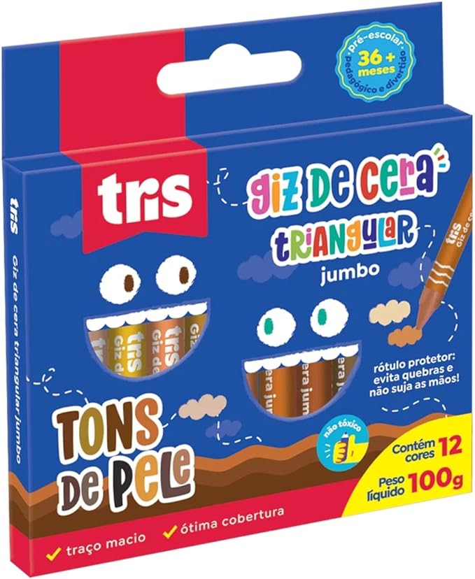 Top 10 Melhores Gizes de Cera  (Jumbo, Escolar e mais) 4