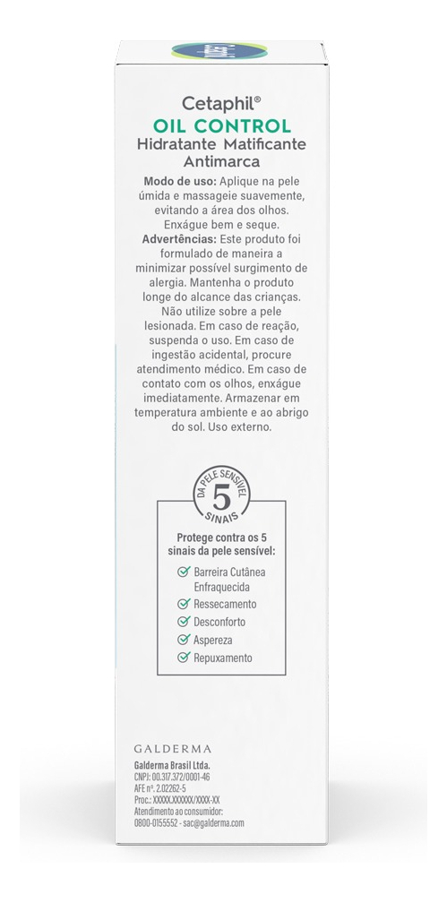 Hidratante Matificante Antimanchas Oil Control 2