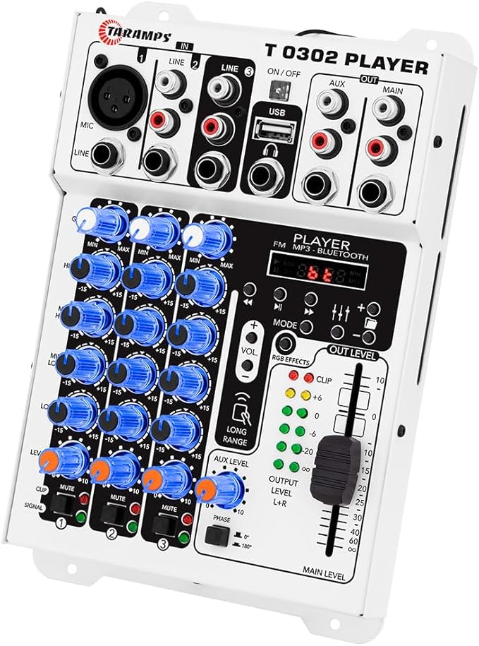 Mesa de Som Taramps T 0302 Player Multicolor 4