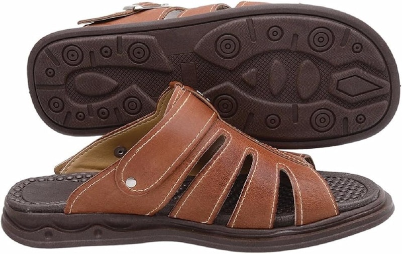 Sandália Masculina em Couro Franciscana 4