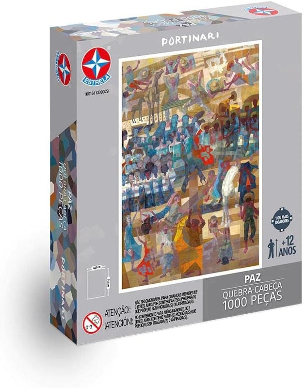 Quebra-Cabeça Portinari Paz 1000 Peças 1