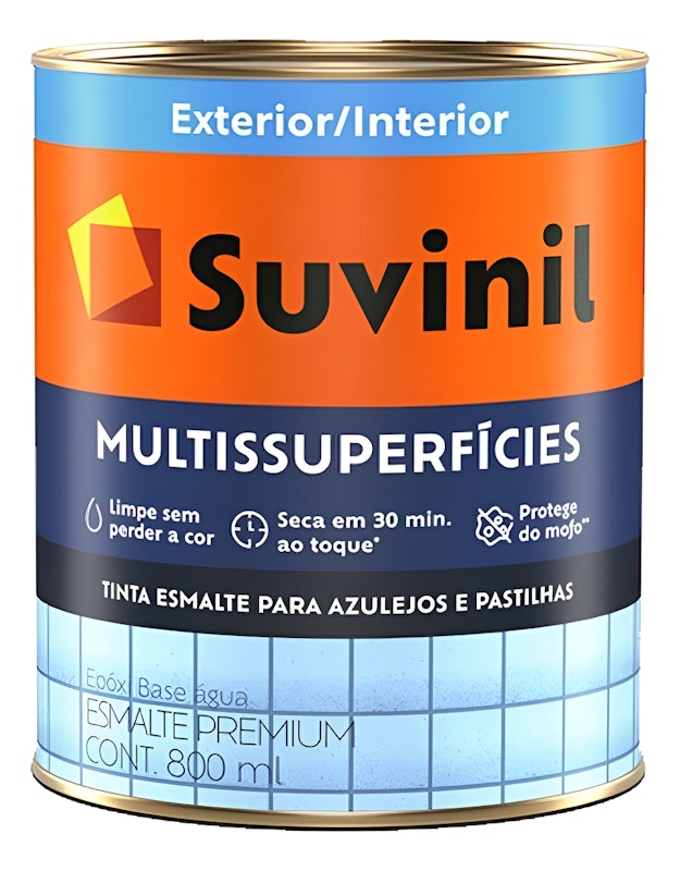 Tinta Esmalte para Azulejos e Pastilhas Multisuperfícies 1