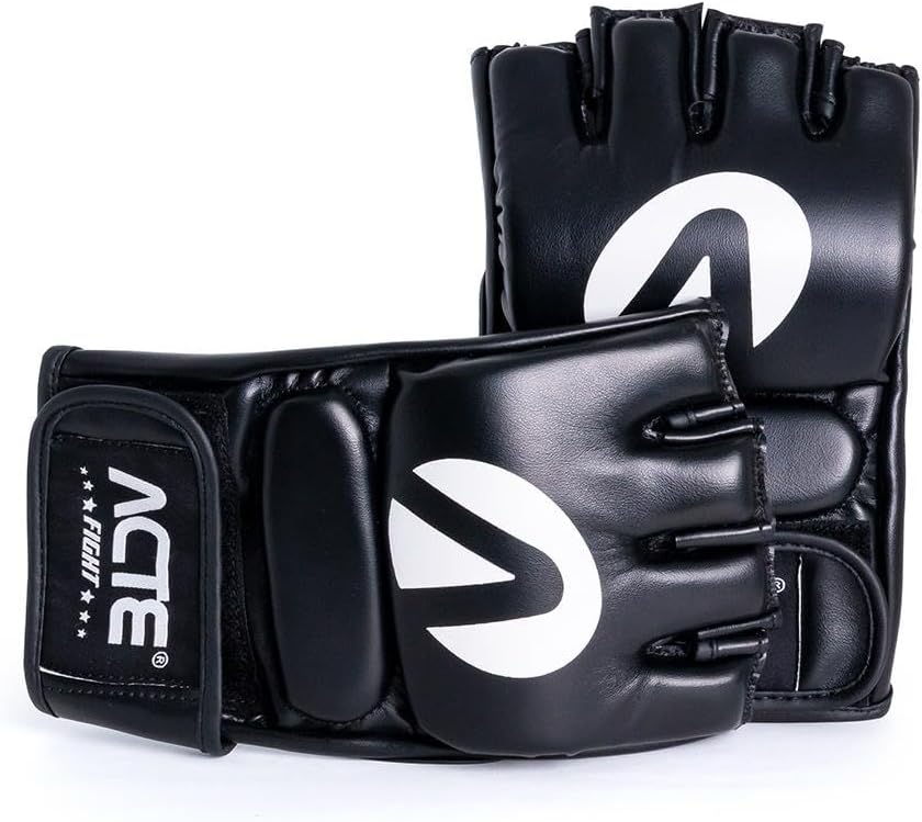 Luva de MMA Preto P18 Acte Sports 1