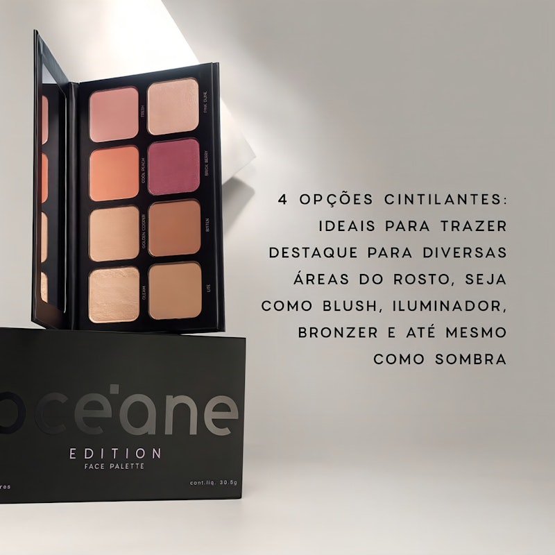 Paleta Multifuncional Face Palette Océane Edition 30,5 g 4