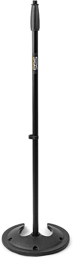 Pedestal de Microfone Base Fundida PSA201 1