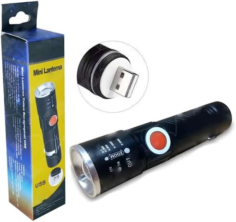 Mini Lanterna Led Tática B-MAX 4