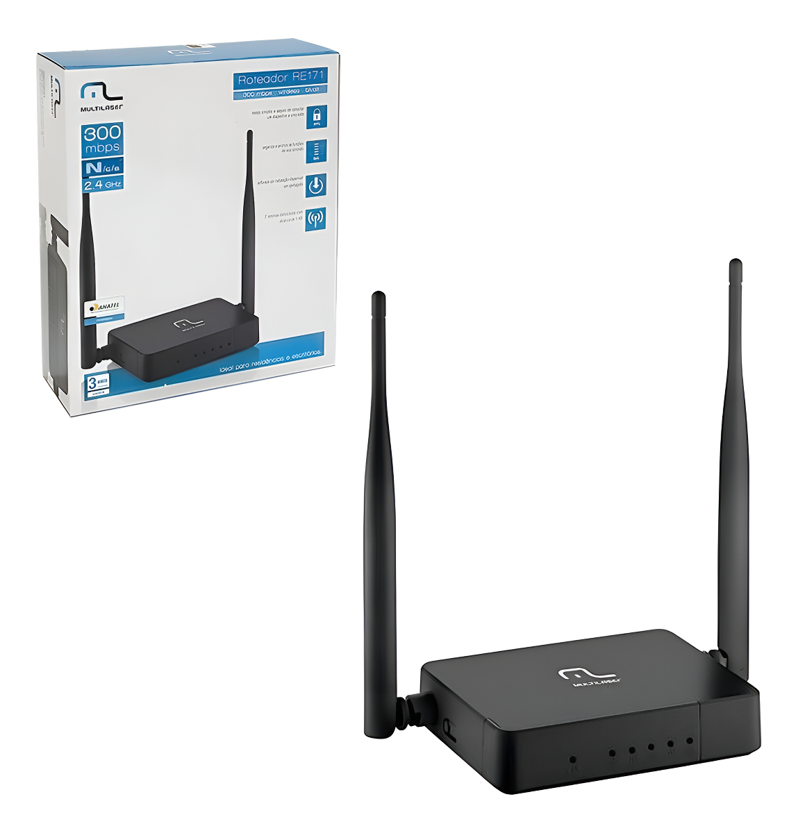 Roteador 300 Mbps 2 Antenas Destacaveis 1