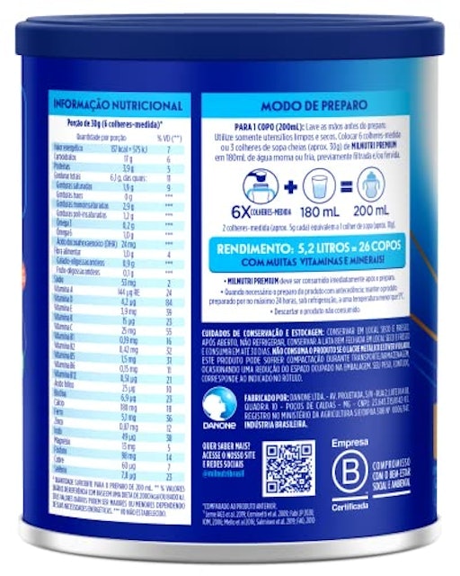 Milnutri Premium 800G 4