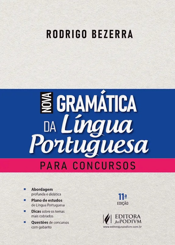 Nova Gramática da Língua Portuguesa para Concursos 1