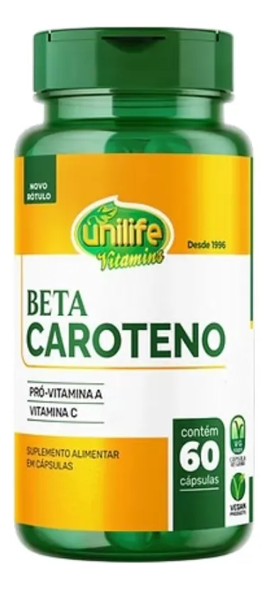Betacaroteno em Cápsulas 500 mg 1