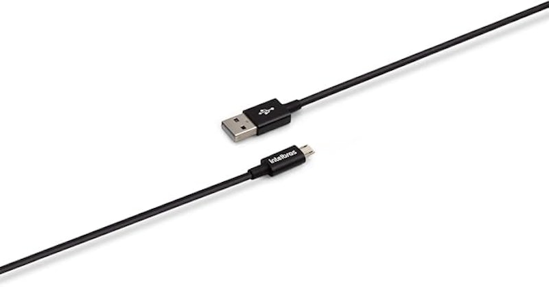 Cabo USB 1,2 m PVC Preto Intelbras EUAB 12PP 3