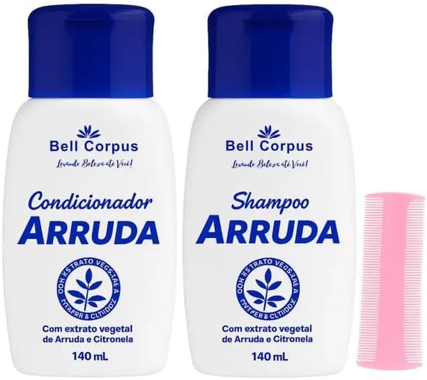Kit Mata Piolho com Shampoo de Arruda e Citronela Condicionador 1