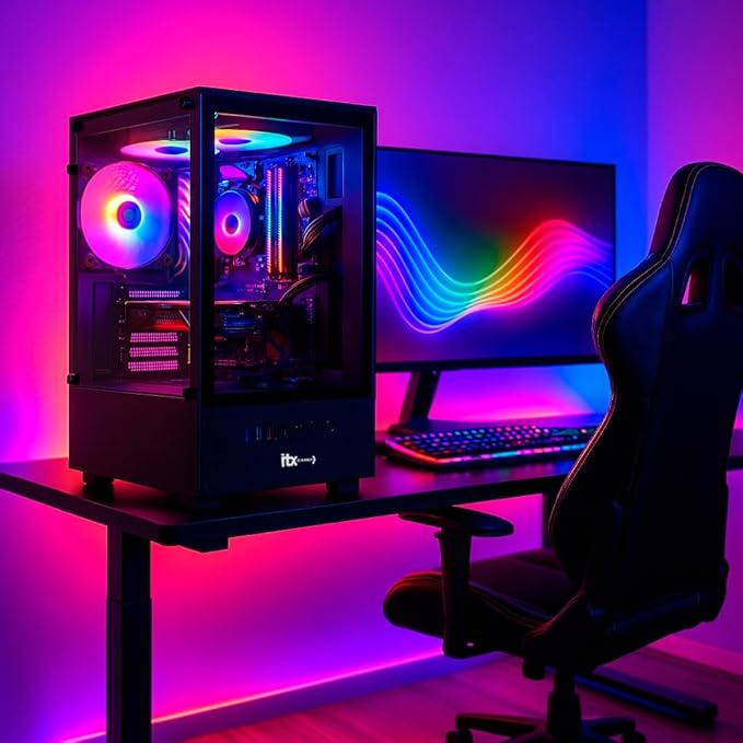 PC Gamer ITX Arena Ryzen 5 5600G Radeon Graphics Vega 7 2