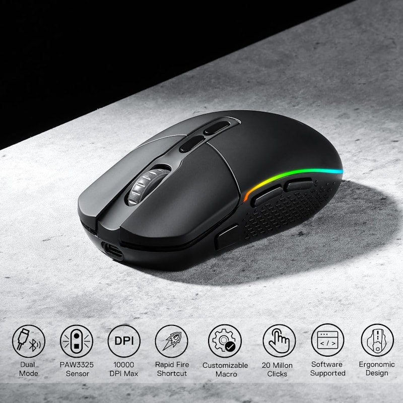 Mouse sem Fio Redragon Invader Pro 2