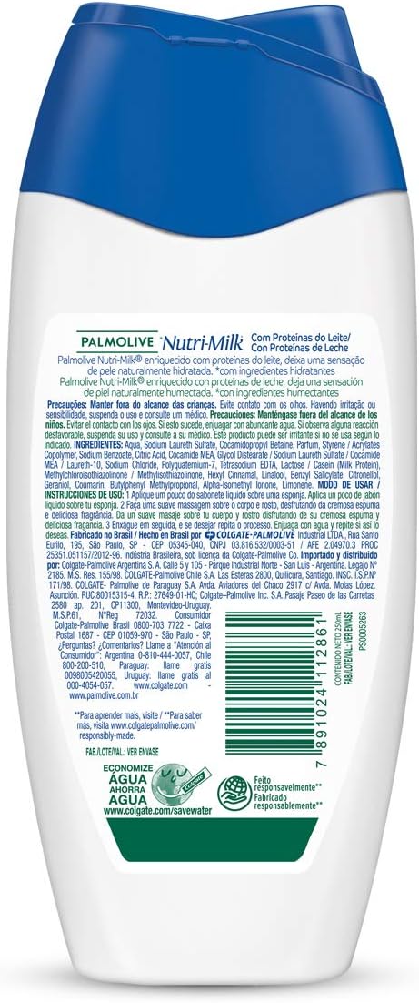 Sabonete Líquido para Corpo Nutri-Milk Hidratação Prolongada 2