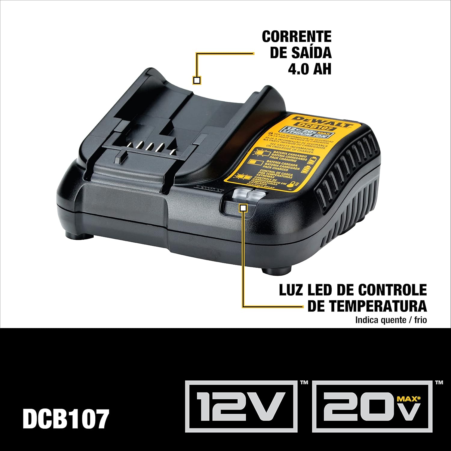 Parafusadeira e Furadeira 3/8" 12 V MAX DeWalt 4