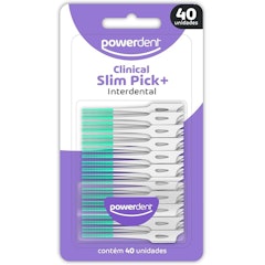 Escova Interdental Clinical Slim Pick+ 40 Unidades