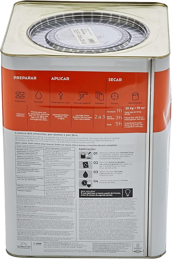 Suvinil Massa Acrílica 25 Kg 3