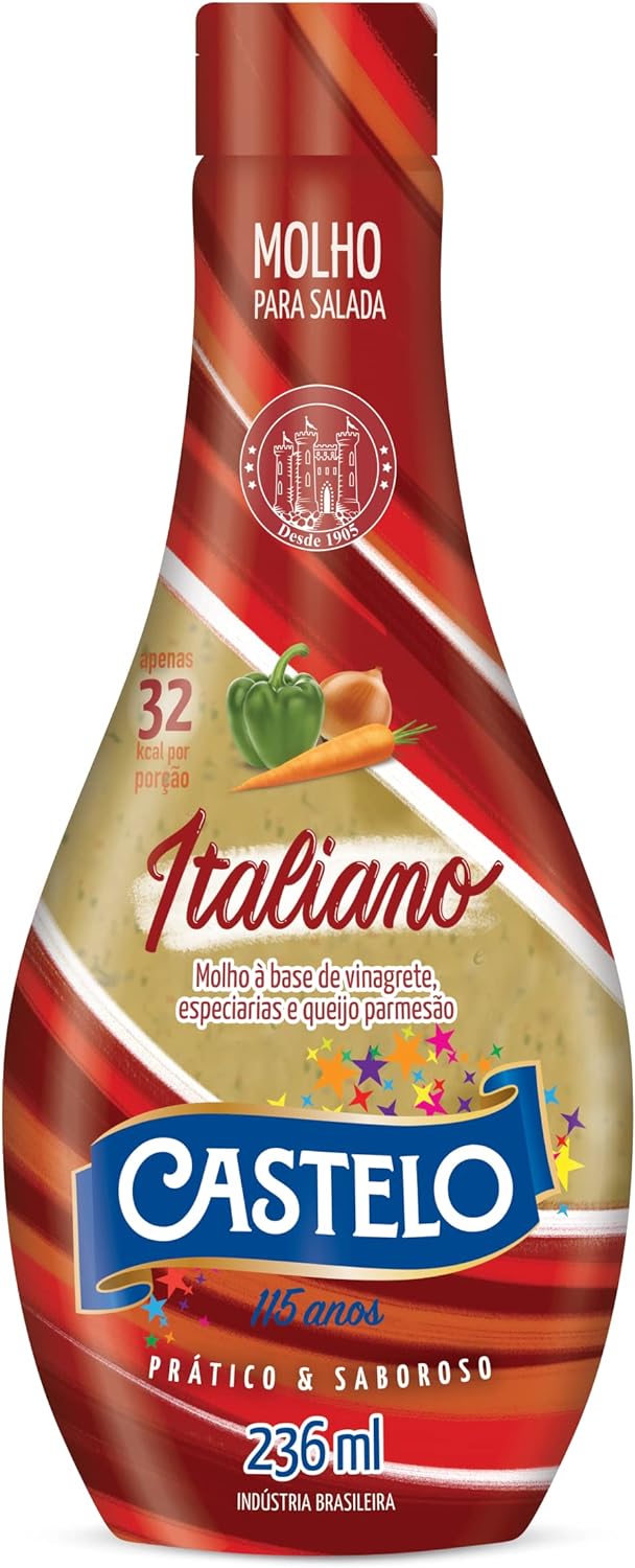 Molho para Salada Italiano Castelo 1