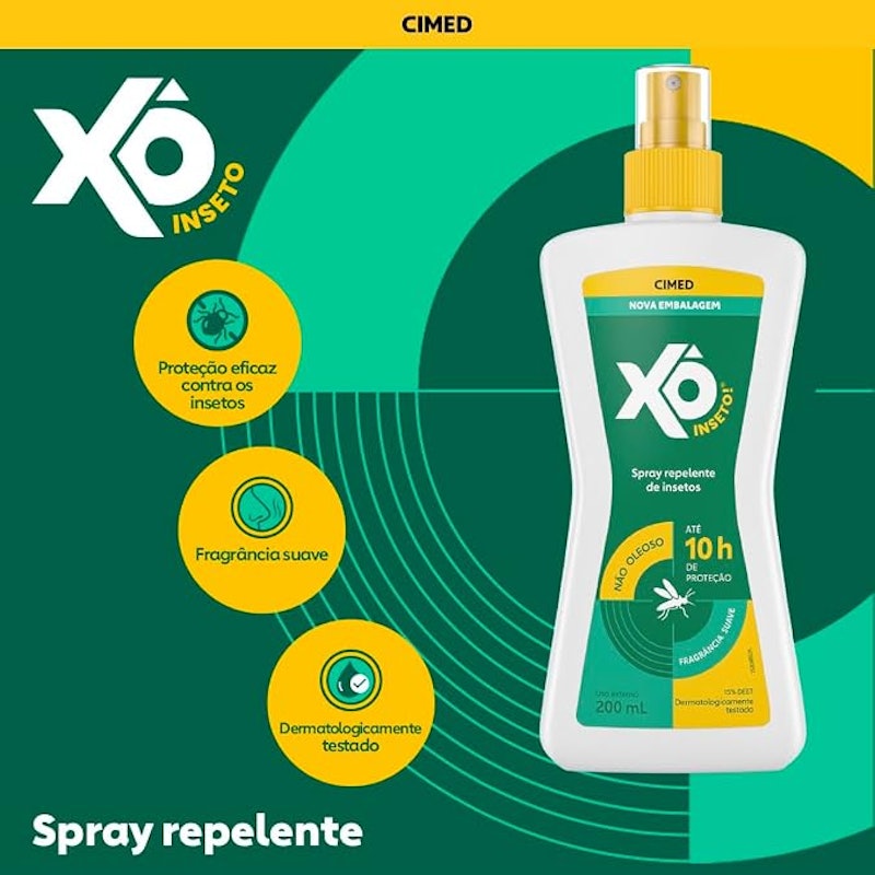 Xô Inseto Spray Repelente 2