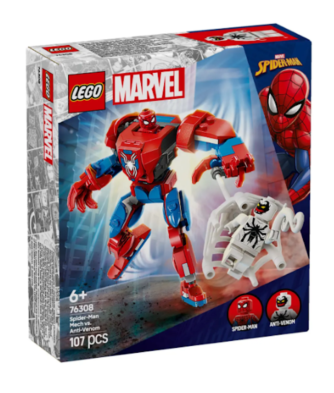 Marvel - Robô do Homem-Aranha vs Anti-Venom 2