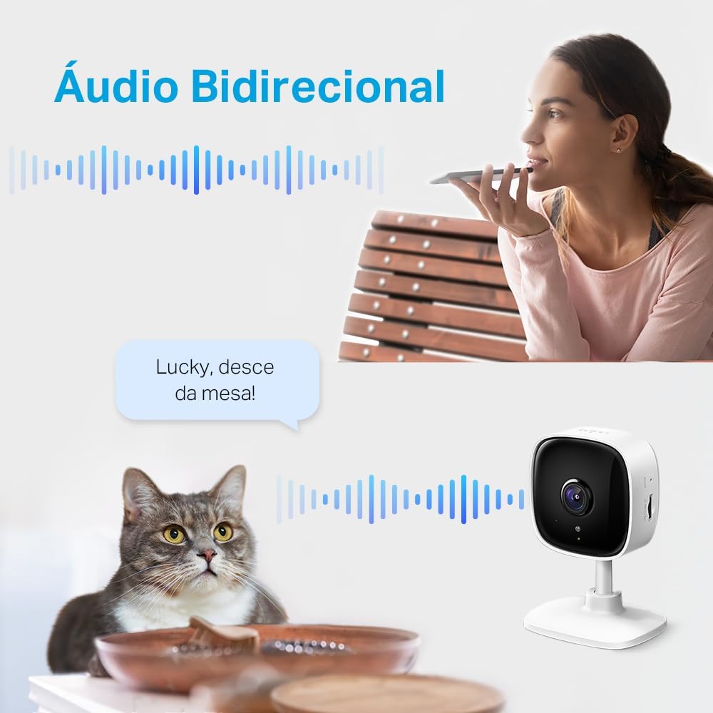 Câmera de Segurança Wi-Fi Interna 1080p Full HD 2