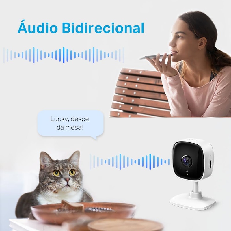 Câmera de Segurança Wi-Fi Interna 1080p Full HD 2