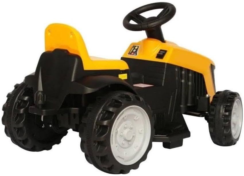 Carro Elétrico Trator Amarelo Bang Toys 2