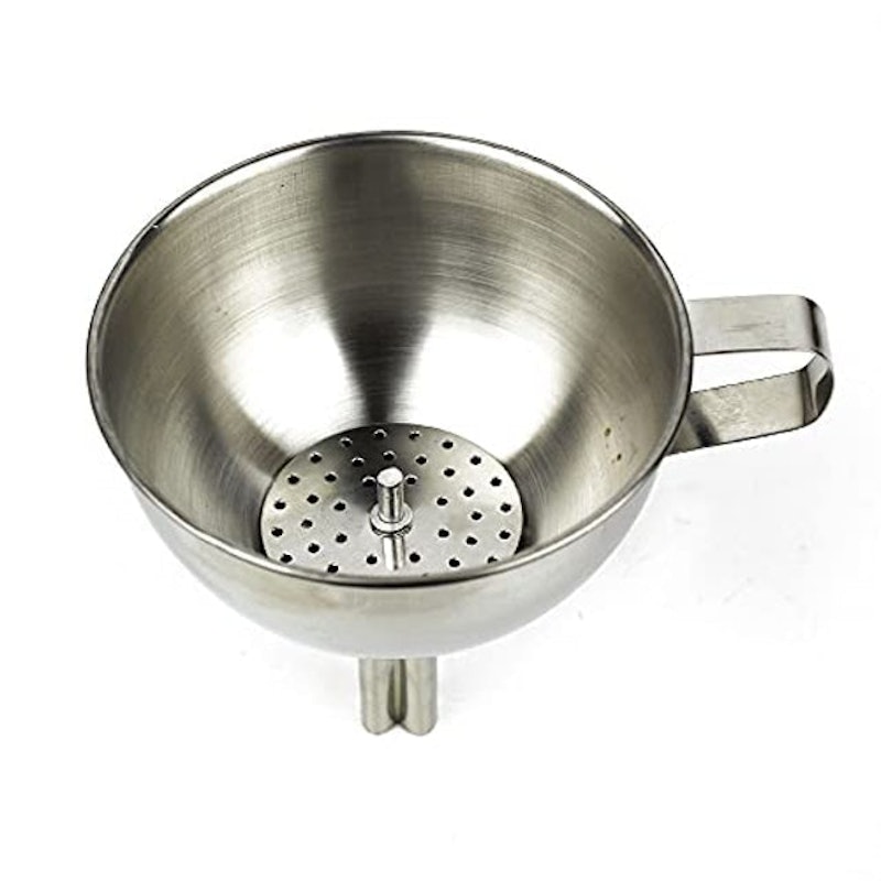 Funil com Peneira Inox 1