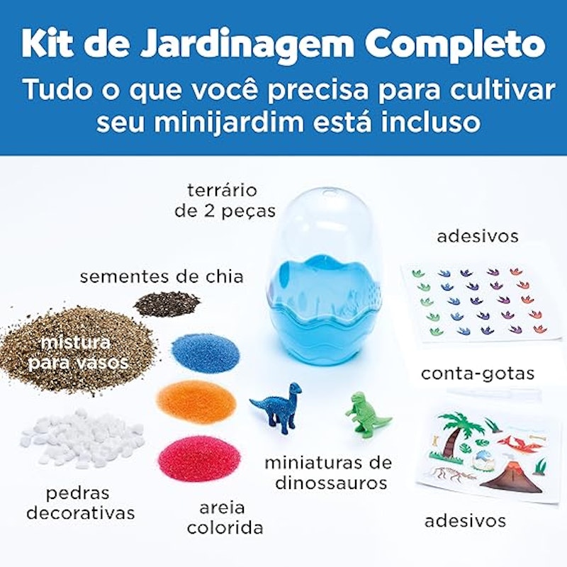 Mini Jardim Selvagem Dinossauro 5