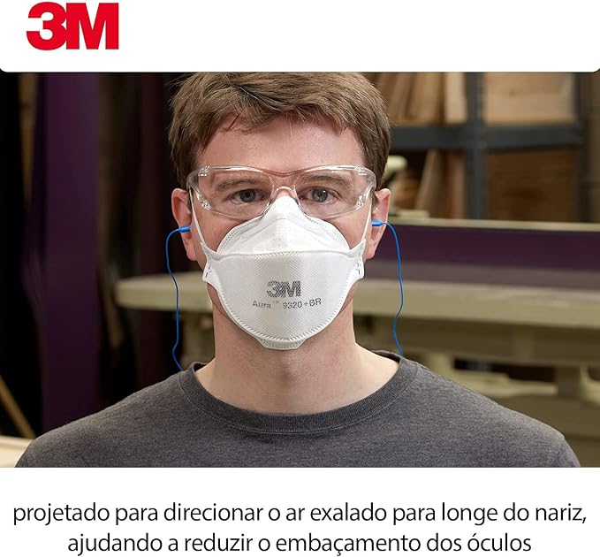 Respirador Descartável 3M Aura 9320+BR 3