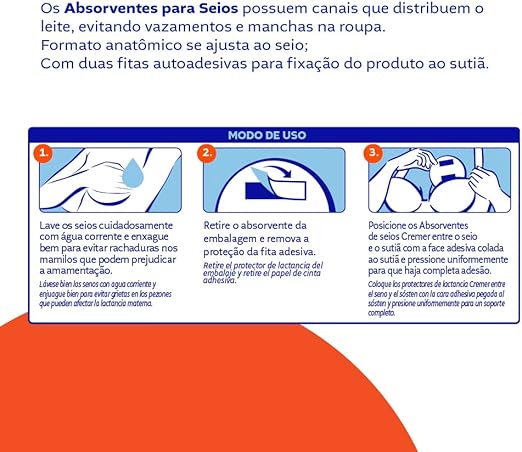 Absorvente para Seios  4