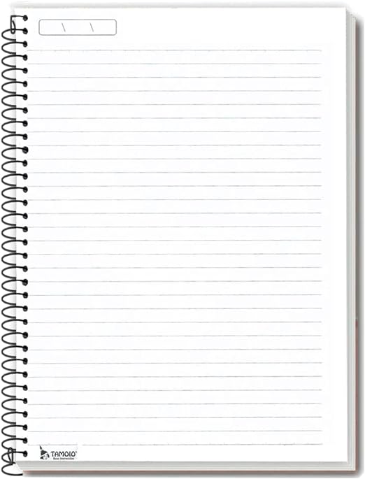 Caderno Universitário Espiral Capa Dura Turquesa 1 Matéria 3