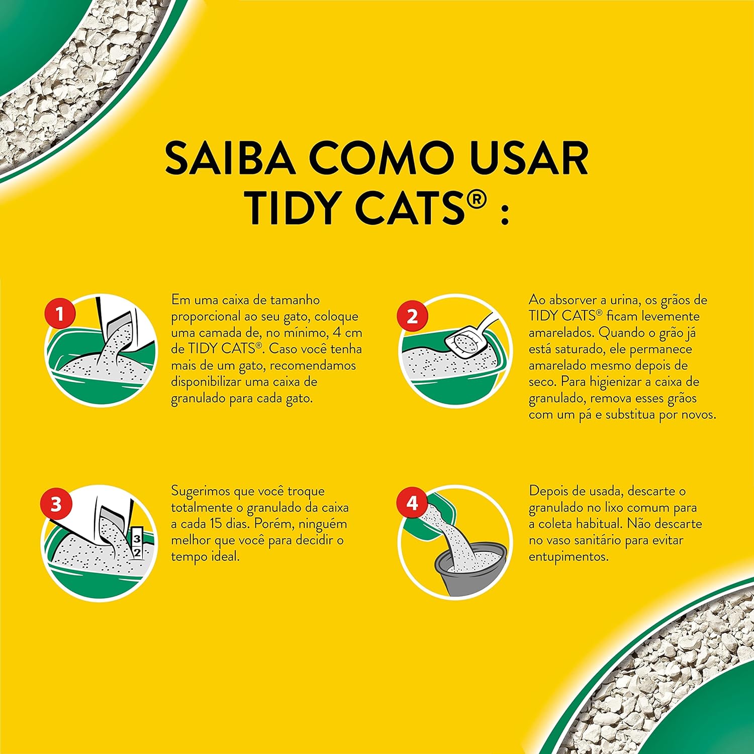 Areia Higiênica para Gatos 5