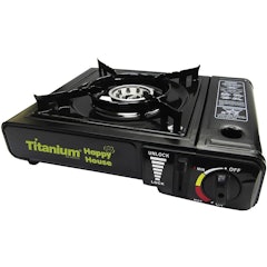Fogareiro Fogão Camping Portátil Cartucho Gás Titanium