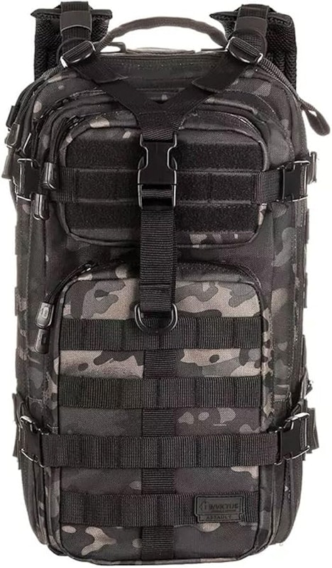 Mochila Tática Invictus Assault Warskin Black 5